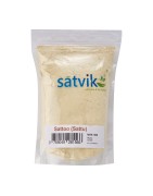 Satvik Sattoo (Sattu) Roasted Chickpeas Flour, 500g, Healthy and Protein rich Drink Mix with High fibre
