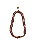 Satvik Rudraksh Mala, 108 Beads For Prayer, Rosary Japmala