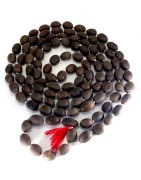 Satvik Lotus Seeds Mala (Kamal Gatta), 108 Beads For Prayer, Rosary Japmala, Lakshmi Puja