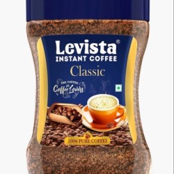 Levista Classic the Coffee for Coffee Lovers, 100% Pure Coffee 100g