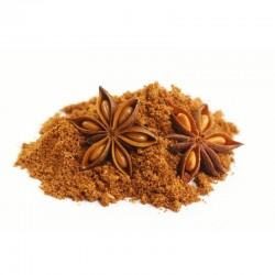 OrgoNutri Premium Quality Star Anise Powder, Chakra Phool Powder, 100g Flavoured and Aromatic Spice