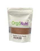 OrgoNutri Garden Cress Seeds, Halim Seeds, Aliv Seeds, 200g, Immunity Booster, Protein Rich Seeds