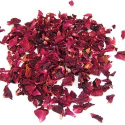 OrgoNutri Premium Sun Dried Rose Petals, 50g (Edible Gulab Patti)