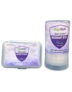 OrgoNutri Combo Pack of Alum Crystal- Antiseptic Alum Block & Deodorant Stick (95g+120g)