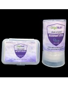 OrgoNutri Combo Pack of Alum Crystal- Antiseptic Alum Block & Deodorant Stick (95g+120g)