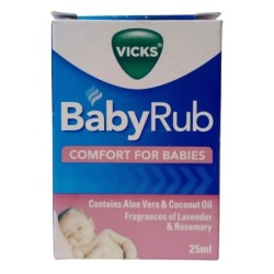 Vicks Babyrub, Comfort for Babies 25ml