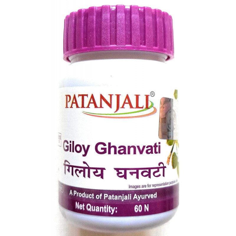 Patanjali Giloy Ghanvati Tablets, 60 Tablets