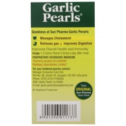 Garlic Pearls Natural Way to Healthy Heart & Digestion, 100 Garlic