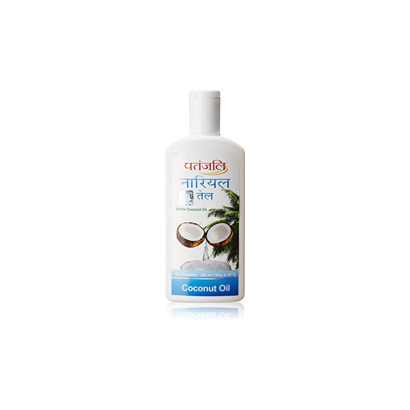 Patanjali coconut discount hair oil