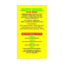 Goodcare Spirulina Plus with Amla, a Meal in a Capsule, 60 Capsules