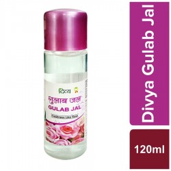 Patanjali Divya Gulab Jal, 120ml Freshness Like Rose