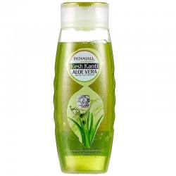 Patanjali Kesh Kanti Aloe Vera Hair Cleanser, 200ml- Prevents Hair Fall, Minimizes Split Ends