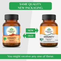 Organic India Immunity Boosts Immune Response, 60 Capsules