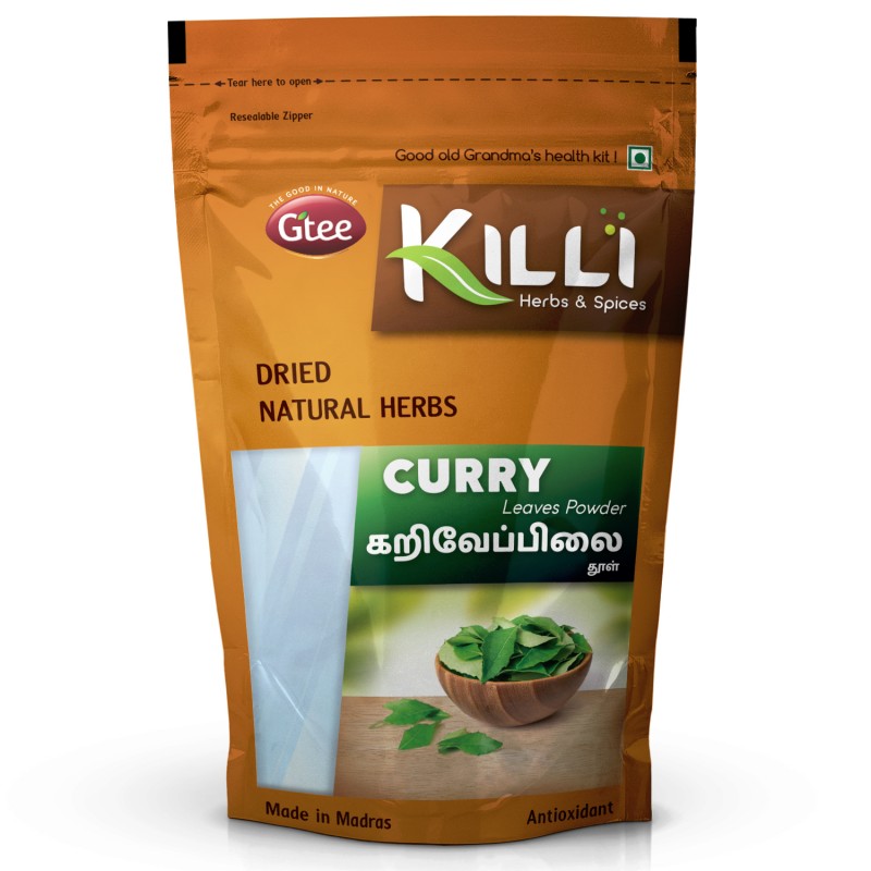 Killi Herbs & Spices Curry Leaves Powder, 100g