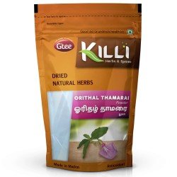 Killi Herbs & Spices Orithal Thamarai Powder (Spade Flower, Ratna Purush Powder), 100g (Men Health)