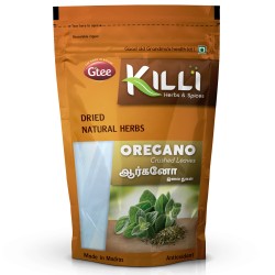 Killi Herbs & Spices Oregano Crushed Leaves Powder, 100g (Rich In Antioxidant)