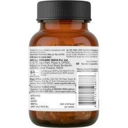 Organic India Weight Balance Healthy Metabolism, 60 Capsules