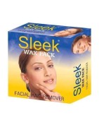 Sleek Wax Pack Facial Hair Remover, 80g