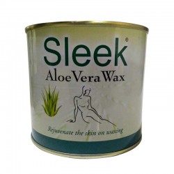 Sleek Aloe Vera Wax, 600g Rejuvenate The Skin on Waxing