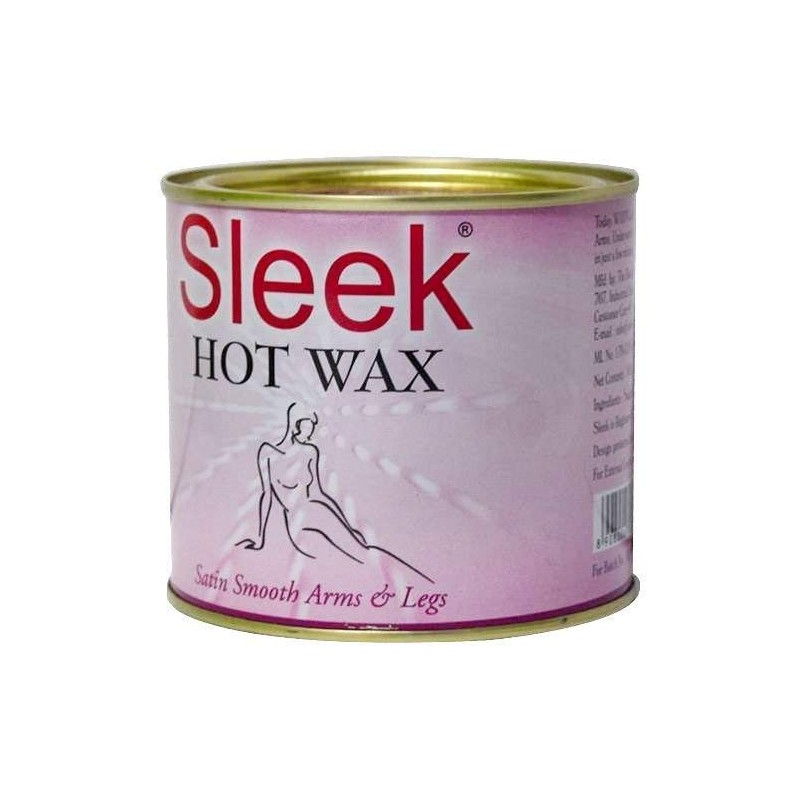 Sleek Hot Wax, 600g For Satin Smooth Arms & Legs