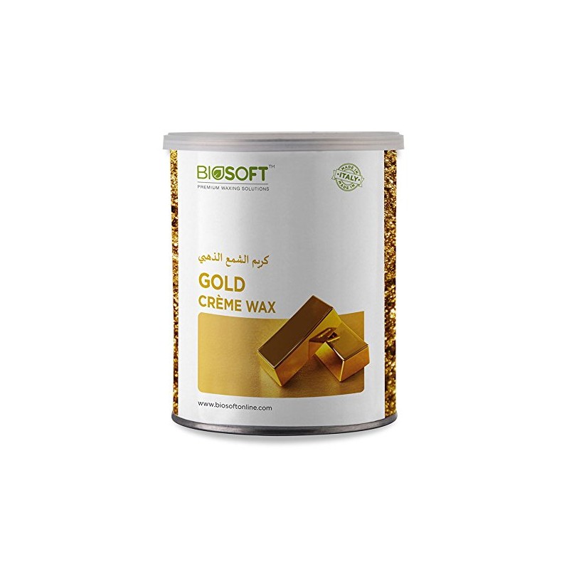 Biosoft Premium Waxing Solutions Gold Creme Wax, 800ml