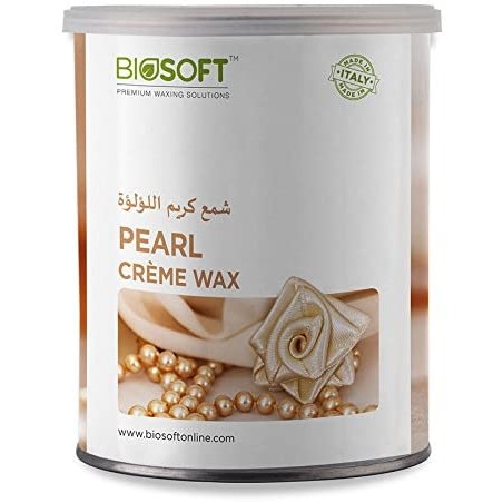 Biosoft Premium Waxing Solutions Pearl Creme Wax, 800ml