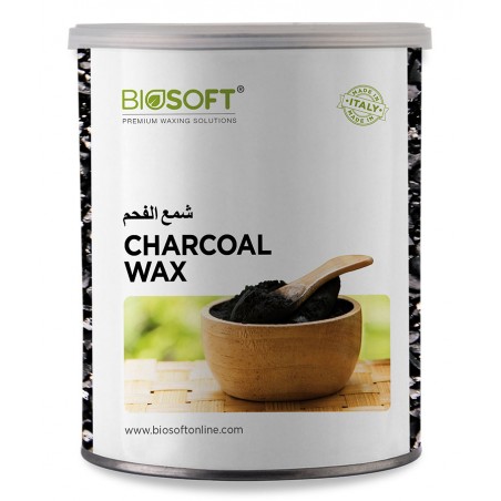 Biosoft Premium Waxing Solutions Charcoal Wax, 800ml
