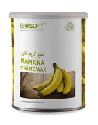 Biosoft Premium Waxing Solutions Banana Creme Wax, 800ml