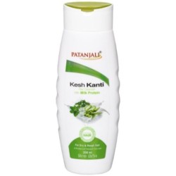 Patanjali Kesh Kanti Hair Cleanser with Milk Protein, for Rough & Dry
