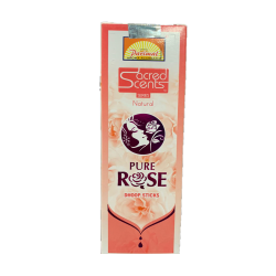 Parimal Sacred Scents Pure Rose Dhoop Batti, for Pooja and Prayer with Dhoop Stand