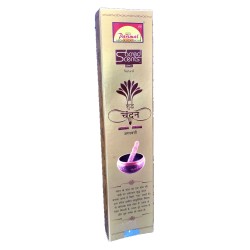 Parimal Sacred Scents Pack of Pure Rose and Chandan Dhoop Batti, for Pooja and Prayer with Dhoop Stand