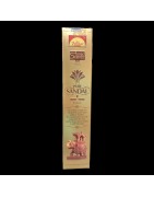 Parimal Sacred Scents Pack of Pure Rose and Chandan Dhoop Batti, for Pooja and Prayer with Dhoop Stand