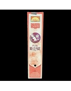 Parimal Sacred Scents Pure Rose Incense Sticks, 1 box of 6pkts, for Pooja and Prayer