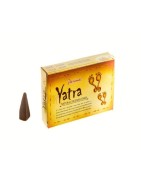 Parimal Yatra Natural Incense Cones, 1 box of 12 packs, for Pooja and Prayer