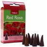 Tulasi Red Rose Incense Cones, Pack of 4 (15 Pcs In 1 Pack)