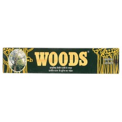 Cycle Pure Woods Natural Incense Sticks, 1 box of 6 packs, for Pooja and Prayer