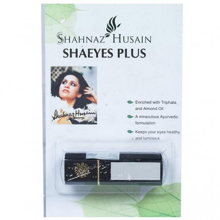 Shahnaz Husain Shaeyes Plus Herbal Kajal, 2g- Enriched With Triphala & Almond Oil, Keeps Your Eyes Healthy & Luminous