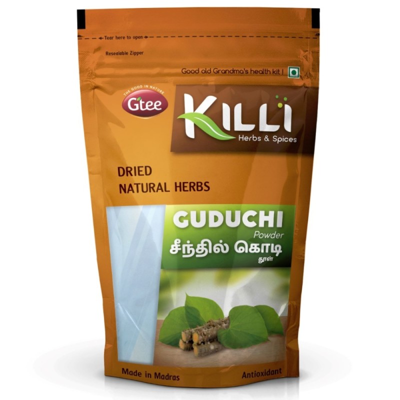 Killi Herbs & Spices Guduchi Powder (Giloy, Amruthaballi Powder)