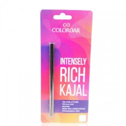 Colorbar Intensely Rich Kajal (Black), 0.30g- Lasts Upto 12Hrs, Smudge Proof & Waterproof