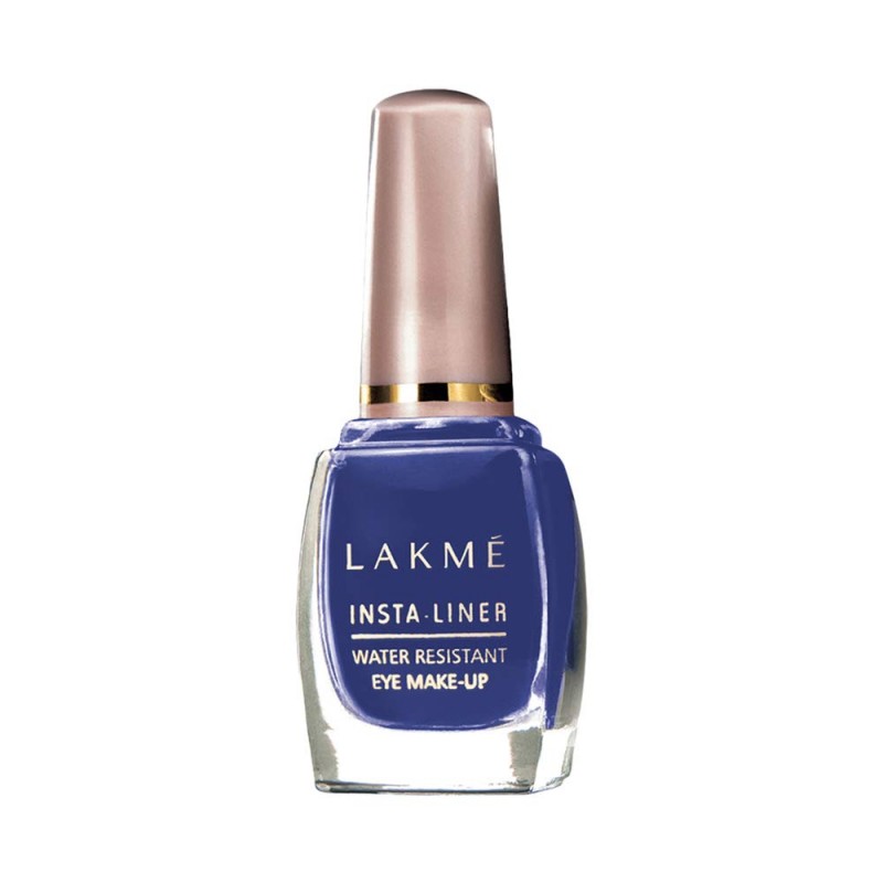 Lakme Insta-Liner Water Resistant Eyeliner (Blue), 9ml Bottle