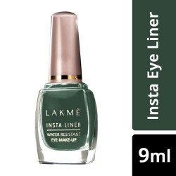 Lakme Insta-Liner Water Resistant Eyeliner (Sea Green), 9ml Bottle