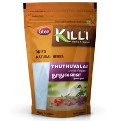 Killi Herbs & Spices Thuthuvalai Leaves Powder (Climbing Brinjal