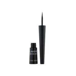 Lakme Absolute Gloss Artist Liquid Eyeliner, 2.5ml- Black, Smudge Proof & Long Lasting