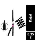 Elle 18 Eye Drama Bold Black Kajal, 0.35g- Lasts All Day