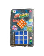 Kodayz Combo Pack Of Magic Cube (Big Cube- 6*6cm, Small Cube- 3.5*3.5cm) & Uno Playing Card Game (1 Pack Of 112 Cards)