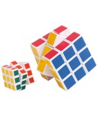 Kodayz Combo Pack Of Magic Cube (Big Cube- 6*6cm, Small Cube- 3.5*3.5cm) & Uno Playing Card Game (1 Pack Of 112 Cards)