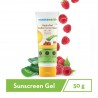 Mamaearth HydraGel Indian Sunscreen With Aloevera & Raspberry, 50g For Sun Protection With SPF 50 PA+++