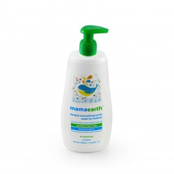 Mamaearth Deeply Nourishing Body Wash For Babies With Coconut Based Cleansers, 400ml Tear-Free (0-5 Years)