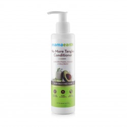 Mamaearth No More Tangles Conditioner With Milk Protein, Avocado & Shea Butter, 200ml For Frizz Free Hair