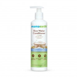 Mamaearth Rice Water Conditioner With Rice Water & Keratin, 250ml For Damage Repair